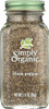 Simply Organic: Black Pepper, 2.31 Oz