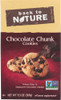 Back To Nature: Cookies Chocolate Chunk, 9.5 Oz