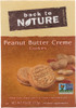 Back To Nature: Cookies Peanut Butter Creme, 9.6 Oz