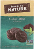 Back To Nature: Cookies Fudge Mint, 6.4 Oz