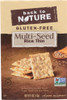 Back To Nature: Gluten Free Rice Thins Multi-seed, 4 Oz