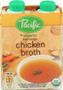Pacific Foods: Organic Broth Chicken Free Range 4 Pack (8 Oz Each), 32 Oz