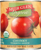 Muir Glen: Organic Chunky Tomato Sauce, 28 Oz