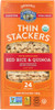 Lundberg: Rice Cakes Thin Stackers Red Rice & Quinoa, 5.9 Oz