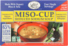 Edward & Sons: Miso Cup Mix Reduced Salt Organic 3-4 P, 1 Oz