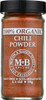 Morton & Bassett: Organic Chili Powder, 2.1 Oz