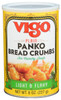 Vigo: Plain Panko Bread Crumbs, 8 Oz