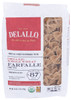 Delallo: Whole Wheat Farfalle Pasta, 16 Oz