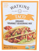 Watkins: Organic Taco Seasoning Mix, 1.25 Oz