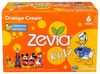 Zevia: Kidz Orange Cream 6pack, 45 Fo