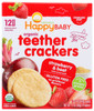 Happy Baby: Cracker Teethr Strw Beet, 1.7 Oz