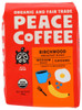 Peace Coffee: Coffee Ground Birchwood, 12 Oz