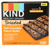 Kind: Dark Chocolate Drizzled Peanut Butter Bar, 5.8 Oz