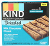 Kind: Milk Chocolate Chunk Drizzled Bar, 5.8 Oz