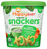 Happy Baby: Organic Snackers Creamy Spinach And Carrot Baked Grain Snack, 1.5 Oz