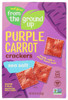 From The Ground Up: Cracker Carrot Sea Salt, 4 Oz