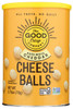 The Good Crisp Company: Cheese Balls White Cheddr, 2.75 Oz