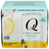 Q Tonic: Water Tonic Elderflwr 4pk, 30 Fo