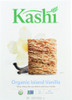 Kashi: Organic Whole Wheat Biscuit Cereal Island Vanilla, 16.3 Oz