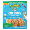 Annies Homegrown: Organic Crispy Birthday Cake Snack Bars, 3.9 Oz