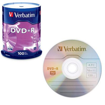 DVD+R 4.7GB 16x 100 Pack