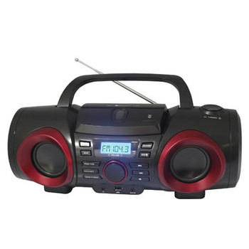 MP3 CD Boombox with Bluetooth