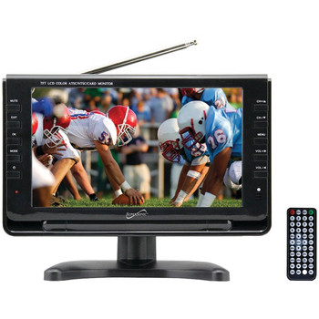 9" TFT Portable Digital LCD TV, AC/DC Compatible with RV/Boat