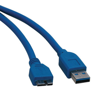 A-Male to Micro B-Male SuperSpeed USB 3.0 Cable (6ft)