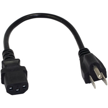 3-Prong C13 Cord (1ft)