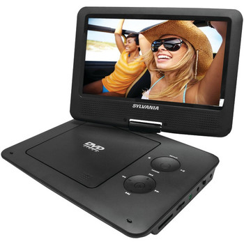 9-Inch Portable DVD Player with 5-Hour Battery (Black)