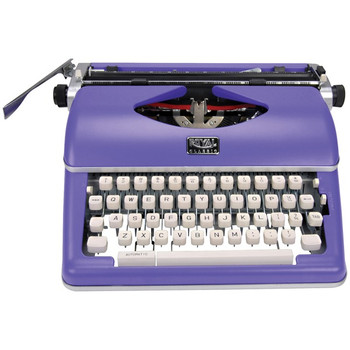 Classic Manual Typewriter (Purple)