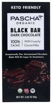 Pascha: Dark Chocolate With Organic Cocoa Nibs, 2.82 Oz