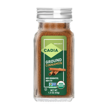 Cadia: Organic Ground Cinnamon, 1.5 Oz