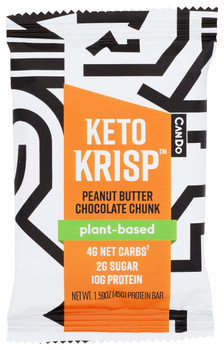 Keto Krisp: Bar Pnt Bttr Choc Chnk, 1.59 Oz