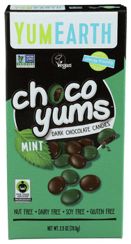 Yumearth: Mint Choco Yums Chocolate Candies, 2.5 Oz