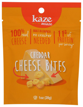 Kaze: Cheddar Cheese Bites, 1 Oz