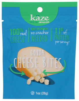 Kaze: Gouda Cheese Bites, 1 Oz