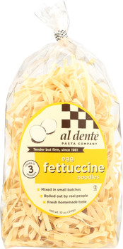 Al Dente: Egg Fettucine Noodles, 12 Oz
