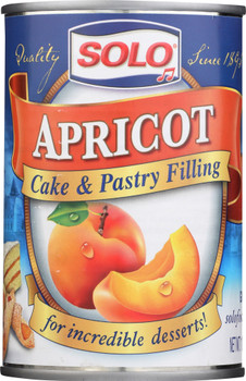 Solo: Apricot Cake & Pastry Filling, 12 Oz