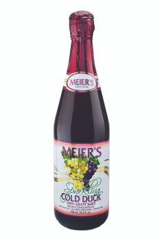 Meiers: Sparkling Cold Duck Grape Juice, 25.4 Oz