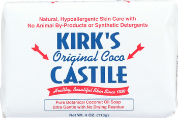 Kirk's: Original Coco Castile Bar Soap, 4 Oz