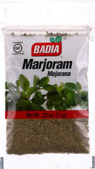 Badia: Marjoram, 0.25 Oz