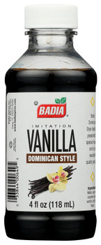 Badia: Vanilla Extract Imitation, 4 Oz