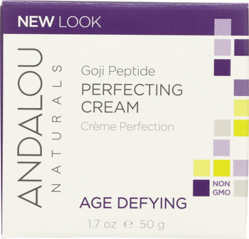 Andalou Naturals: Super Goji Peptide Perfecting Cream Age Defying, 1.7 Oz