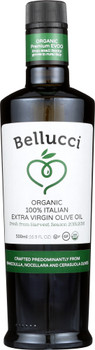 Bellucci: Premium Certified Organic Extra Virgin Olive Oil, 16.9 Oz