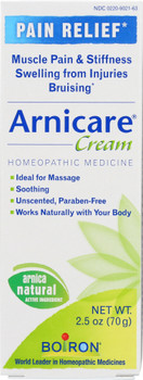 Boiron: Arnicare Cream Homeopathic Medicine, 2.5 Oz