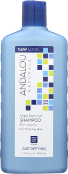 Andalou Naturals: Age Defying Shampoo With Argan Stem Cells, 11.5 Oz