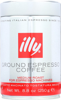 Illycaffe: Coffee Ground Normale Fine, 8.8 Oz