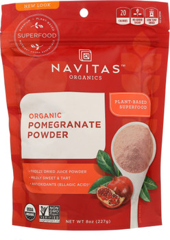 Navitas: Organic Pomegranate Powder, 8 Oz
