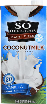 So Delicious: Coconut Milk Dairy Free Vanilla, 32 Oz